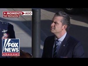 Read more about the article Pete Hegseth answers questions at Pentagon: Trump’s orders ‘will be executed’