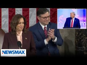 Read more about the article WATCH: Kamala Harris announces Trump is officially elected POTUS
