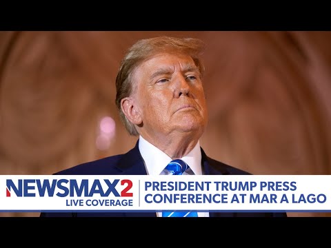 You are currently viewing LIVE: President Trump Press Conference at Mar-A-Lago | NEWSMAX2