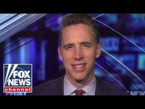 Read more about the article Biden’s executive orders are ‘last gasp of dying liberalism,’ Sen. Josh Hawley says