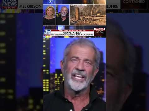 You are currently viewing Mel Gibson reacts after losing his home in California wildfire