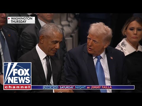 You are currently viewing What were Obama and Trump saying to each other?