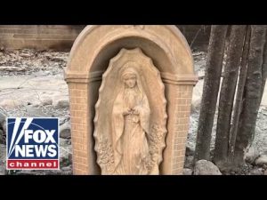 Read more about the article ‘HEALING’: Statue of Mary survives California wildfires in ‘perfect condition’