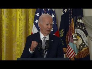 Read more about the article Biden speaks at a Presidential Citizens Medal Ceremony