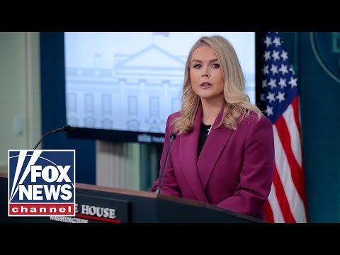 Read more about the article WATCH LIVE: Karoline Leavitt holds White House press briefing