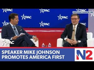 Read more about the article Speaker Mike Johnson: Everybody is committed to America First agenda