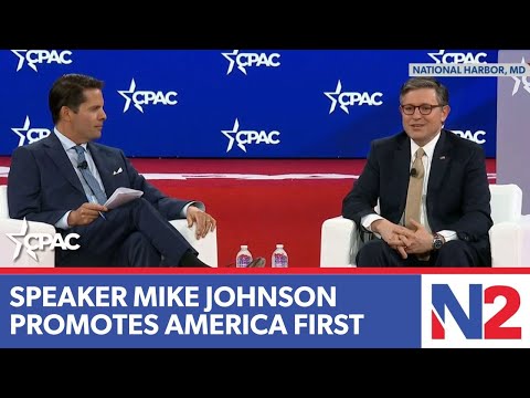 Read more about the article Speaker Mike Johnson: Everybody is committed to America First agenda