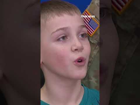 You are currently viewing A military father surprises his sons at their school after returning from an 11-month deployment