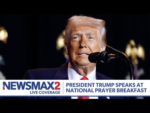 You are currently viewing President Donald Trump speaks at National Prayer Breakfast in Washington D.C. | NEWSMAX2