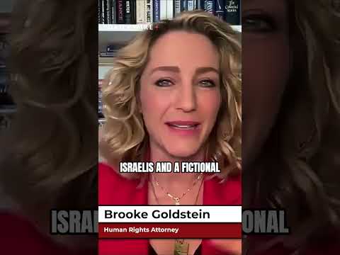 You are currently viewing Brooke Goldstein talks about the Israeli-Palestinian conflict