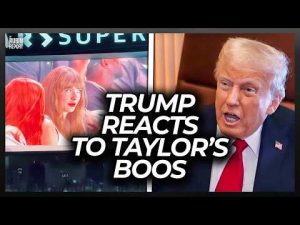 Read more about the article Trump Reacts to Taylor Swift Being Booed at the Super Bowl