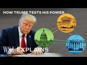 Read more about the article Trump Is Testing Checks and Balances. When Is It a Constitutional Crisis? | WSJ