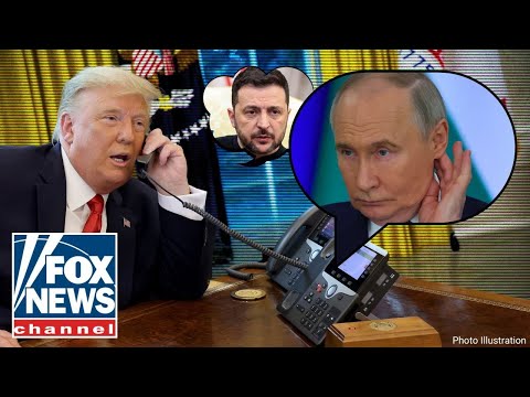 You are currently viewing HIGH-STAKES CALL: Hear the details from Trump-Putin phone call as Zelenskyy weighs in