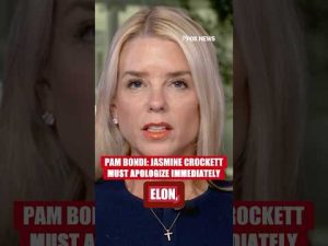 Read more about the article Pam Bondi on Jasmine Crockett’s comments: ‘Words have consequences’ #news #elonmusk #shorts
