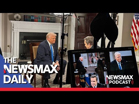 You are currently viewing President Trump Sits Down with Greg Kelly | The NEWSMAX Daily (03/26/25)