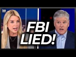 Read more about the article Host’s Jaw Drops as AG Reveals How FBI Lied to Protect Epstein Files from Being Released