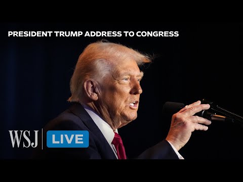 Read more about the article Watch Live: President Trump’s Speech to a Joint Session of Congress | WSJ