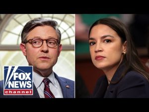 Read more about the article Speaker Johnson calls out AOC, Dems: ‘Don’t think I’ve ever agreed with her before’