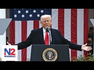 Read more about the article President Trump: ‘This will be the golden age of America,’ tariffs will fix ‘imbalance’