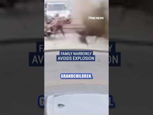 Read more about the article NY Woman and children narrowly avoid exploding manhole cover #foxnews #viralvideo #explosion #shorts