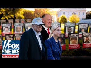 Read more about the article MUGGING FOR THE CAMERA: Trump touts success at border ahead of 100 day mark