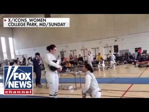 Read more about the article ‘I CANNOT DO THIS’: Female fencer takes dramatic stand in protest