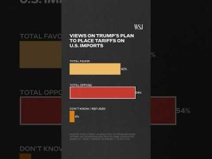 Read more about the article WSJ Poll: Where Do Voters Stand on Trump’s Tariffs?