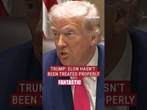 Read more about the article Trump explains why he bought a Tesla #shorts #trump #elonmusk #tesla #doge #foxnews